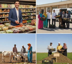 اهدای مواد غذایی مازاد سوپرمارکت به خیریه برای کاهش ضایعات