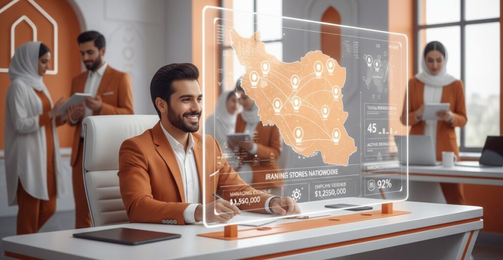 مدیریت چند شعبه در سایت اختصاصی