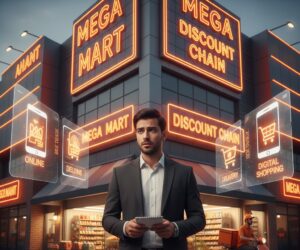 رقابت در مدیریت هایپرمارکت و سوپرمارکت های محلی با فروشگاه های آنلاین